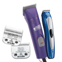 Professional Dog Grooming AGC UltraEdge Purple Clipper Kit Includes Trimmer - £480.77 GBP