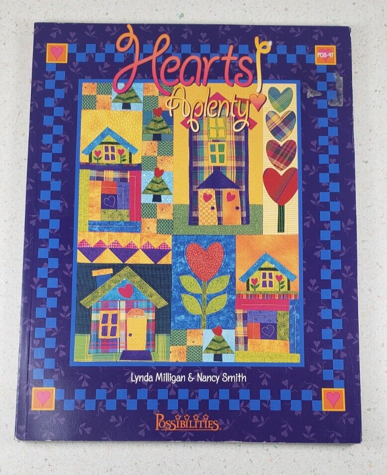 Quilting Patterns - Hearts Aplenty by Lynda Milligan &amp; Nancy Smith 19 Pr... - $14.56
