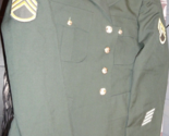 DSCP DEROSSI &amp; SON SERGE AG-489 CLASS A DRESS GREEN ARMY UNIFORM JACKET ... - $56.69