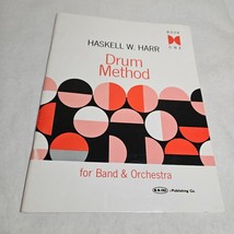 Drum Method Book One for Band and Orchestra by Haskell W. Harr 1968 Song... - £4.76 GBP