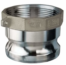 Kuriyama SS-A300 Stainless Steel 316 Part A Male Adapter, 3&quot; - £43.42 GBP