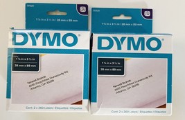 NEW DYMO Authentic LW Mailing Address Labels DYMO LabelWriter Label lot of 2 - £9.90 GBP