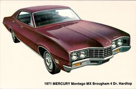 Car Dealership Irwin Motors Laconia NH 1971 Mercury Montego MX Postcard Y14 - £11.67 GBP