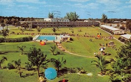 Boca Raton Fl Bible Grounds~Largest Winter Chautauqua Postcard 1964 - £6.83 GBP