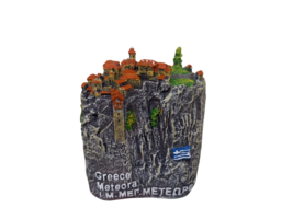 3 1/2&quot; Souvenir Greece 3D Model Meteora World Heritage Site Orthodox Mon... - $369.07 MXN
