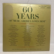 60 Years Of &quot;Music America Loves Best&quot; 2LP Set Rca LM-6074 1959 Vinyl Record - £4.67 GBP