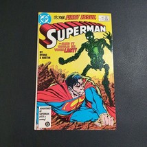 Superman 1 DC Comics Book Jan 1987 Collector Bagged Boarded Direct Edition - $16.36