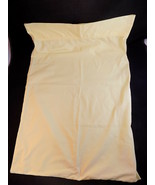 PILLOW CASE STANDARD SIZE YELLOW MALABAR 100% COTTON PIN STRIPPED Pillow... - $5.25 CAD