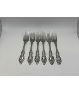 Set of 6 Oneida Community Stainless BRAHMS Dinner Forks - $149.99