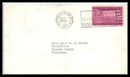 1942 US Cover - Pittsburgh, Pennsylvania to Berryville, Virginia C24 - £2.22 GBP