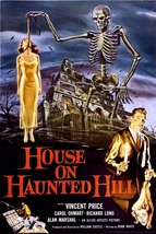 House On Haunted Hill Vincent Price Poster Mint - $4.47