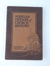 Popular Outline Of Church History Frederick J. Gielow Jr. Paperback Book 1926 - $3.95