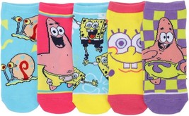 Spongebob Squarepants Patrick &amp; Gary Pop Pastels Adult Ankle Socks (5 Pairs) - £10.88 GBP