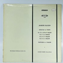 Joseph Haydn Luciano Sgrizzi Sonatas For Piano MHS1046 LP Vinyl Musical ... - £7.78 GBP