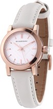 Burberry BU9209 Rose Gold Leather Womens Watch - £533.97 GBP