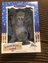 Hallmark keepsake 2003 Snowman&#39;s Land Snow Angel Ornament F2 - $9.89