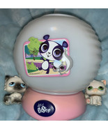 Littlest Pet Shop LPS Panda Bear Lantern Pink Night Light Desk Lamp &amp; FREE - $16.61