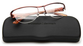 New Prodesign Denmark 1271 c.4621 Orange Brown Eyeglasses Glasses 53-16-135mm - £98.21 GBP