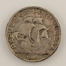1932 Portugal 5 Escudos (MB) Muy Fina Estado - $43.66