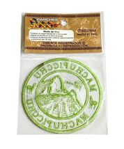 NEW Sealed 3" Green Machupicchu Made in Peru Souvenir Embroidered Patch Badge image 3