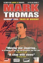 Mark thomas c4 political comedian dambusters hand signed theatre flyer 176236 p thumb200