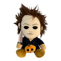 Kidrobot Halloween II Michael Myers Phunny Plush 8” Knife Pumpkin Horror Collect - €17,96 EUR