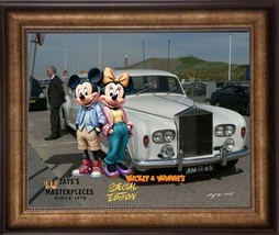 Mickey and Minnie 16X20 Jaye&#39;s Masterpiece 2025 hand signed by Jaye limi... - $123.75