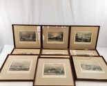 WH Bartlett 1800s Engravings LOT Canada St Lawrence QC Ontario Aymler Fr... - £269.91 GBP