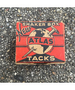 New Shaker Box Atlas 3/8 Blued Carpet Tacks Fairhaven, MASS Made In USA ... - £9.17 GBP