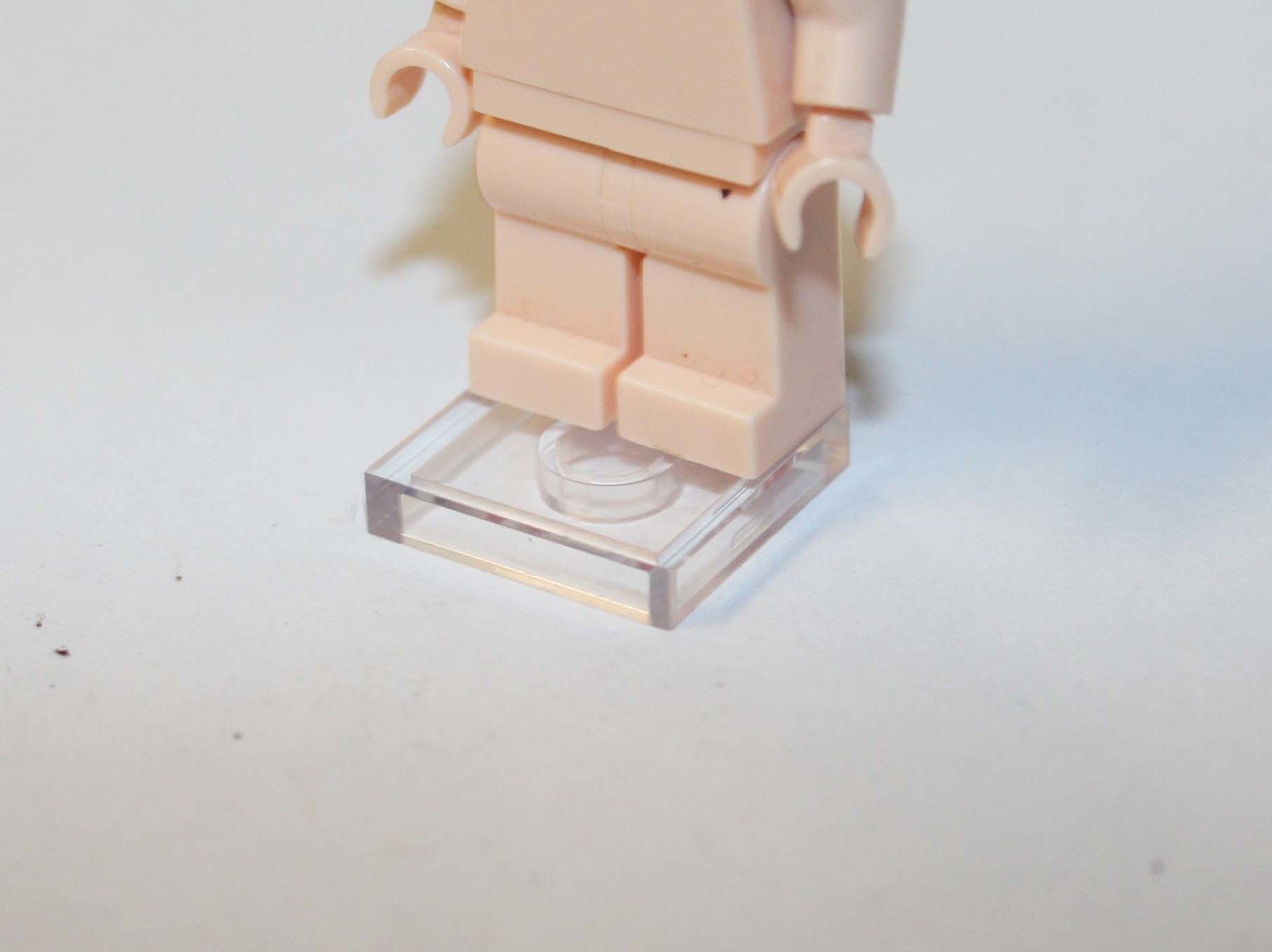 Clear Transparent Small Mini Stand Base Blocks Minifigures - $1.27