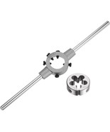 Uxcell Die Stock Handle Wrench Set, 5/8-11 Unc Round Die And 38Mm Die Ho... - $33.93