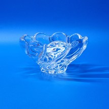 Vintage Mikasa Peppermint Swirl Glass Candy Nut Bowl Dish 5¾ Inch -  Germany - £13.98 GBP