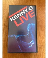 Kenny G Live in Concert. VHS Video Tape Hi Fi - $29.06 CAD
