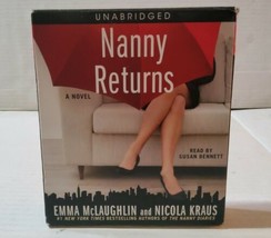 Nanny Returns Audiobook 10 CD Set Unabridged Emma McLaughlin Nicola Krau... - £12.56 GBP