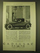 1924 Cadillac Two-Passenger Coupe Ad - $18.49