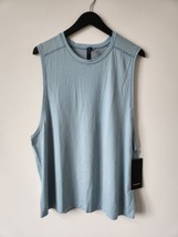 Nwt Lululemon PERO/BZEB Blue Metal Vent Tech Sleeveless 2.0 Tank Top Men&#39;s Xxl - $67.89