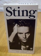 Sting Nothing Like The Sun: The Videos Vhs Video 1988 - £11.80 GBP