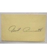 Phil Cavarretta (d. 2010) Signed Autographed Vintage Government Postcard... - $275.84 MXN