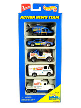 Mattel - Action News Team Gift Pack 1996 5 Vehicles Box Set - £14.53 GBP
