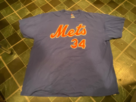 Mets Syndergaard 2XL Shirt w/Mets Fan On Board Window Hanger Pre-Owned/W... - $13.99
