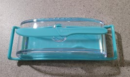 Cnsndqedke Butter Dish with Lid Knife, 180° Rotating Sealing Flip-Top Pl... - $16.63
