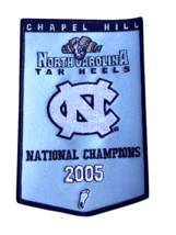 NCAA University of North Carolina Basketball 2005 Champions 5&quot; X 3.5&quot; Patch - $19.49