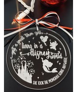 Just a Small Town Girl Living in a Disney World Engraved Christmas Ornament - £10.60 GBP