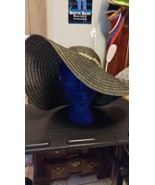 Ivanka Trump Wide Brim Floppy Sun Hat Woman’s Gray - $15.83