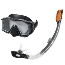 Intex Silicone Explorer Pro Swim Set Snorkel Large Silicone Mask Model 5... - £37.58 GBP