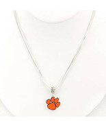 Clemson Tigers Paw Logo Necklace - $19.07 CAD