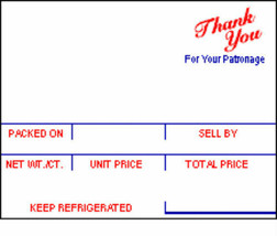 Hobart SP-80/SP-1500; SP2-1500; SP2-175; SP-600 Style J Scale Labels - $129.99