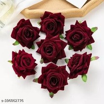 Indian Women 10Pcs Rose Flower Hair Accessories For Fashion Jewelry Wedd... - $30.88
