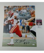 Kareem Hunt Signed 16x20 Photo Kansas City Chiefs Autographed JSA COA - $74.24