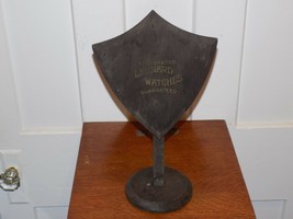 Vintage Celebrated Leonard Watches Wooden Display Stand - $49.50